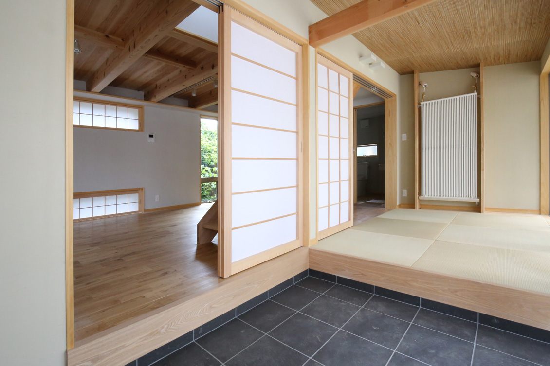 小さなエコハウス実験住宅②