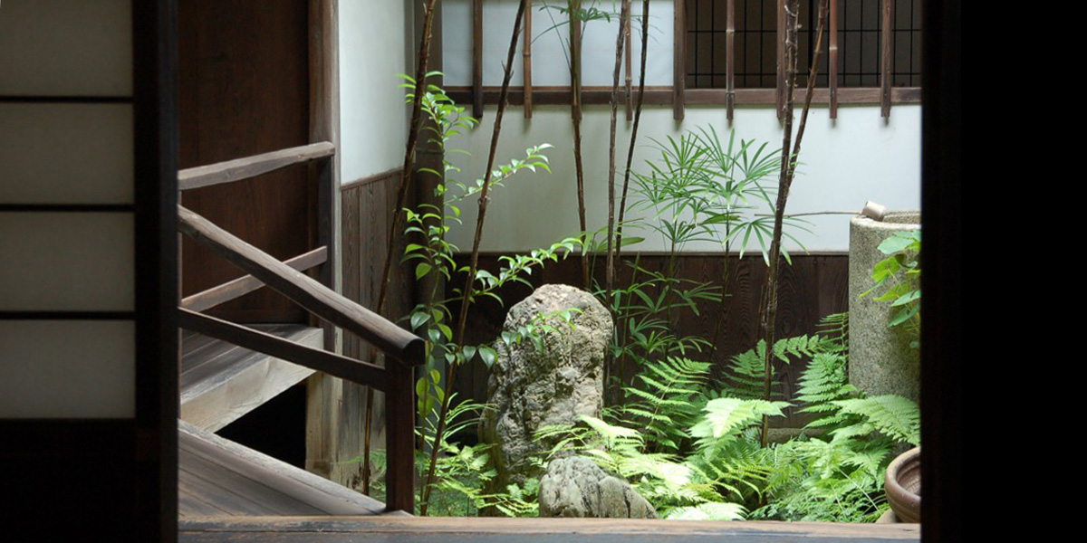 坪庭のある住まい